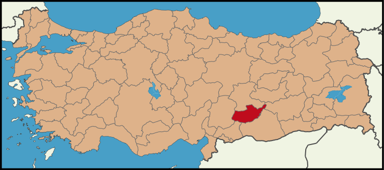 ADIYAMAN - Haritadaki Konumu ADIYAMAN - Haritadaki Konumu