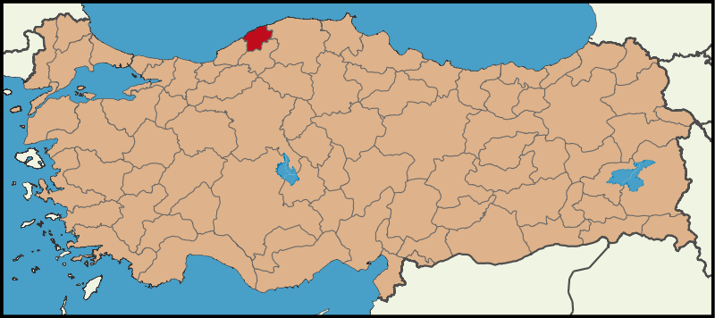 BARTIN - Haritadaki Konumu BARTIN - Haritadaki Konumu