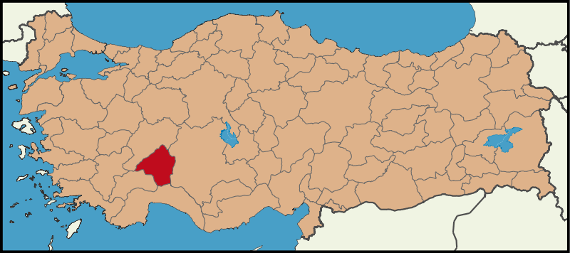 ISPARTA - Haritadaki Konumu