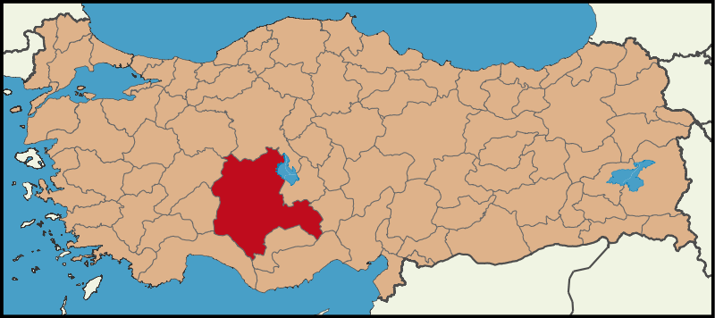 KONYA - Haritadaki Konumu