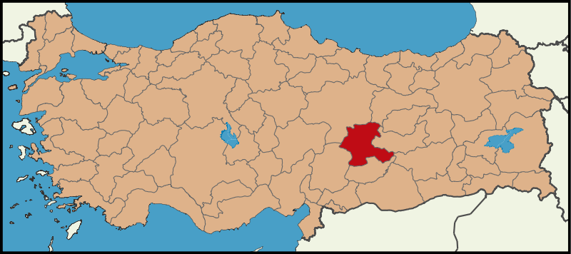 MALATYA - Haritadaki Konumu