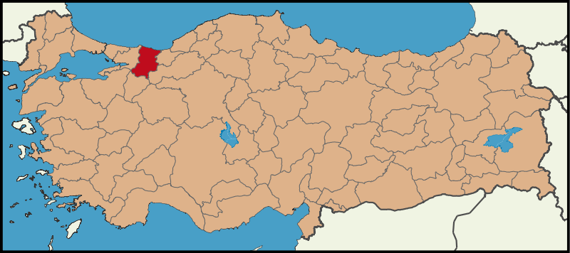 SAKARYA - Haritadaki Konumu