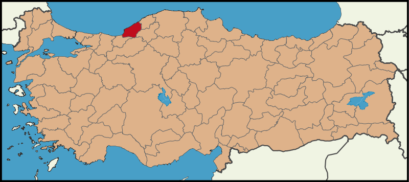 ZONGULDAK - Haritadaki Konumu